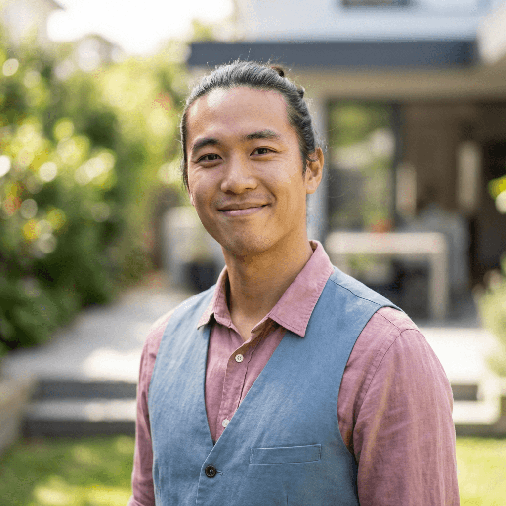Male property manager in his mid 40s