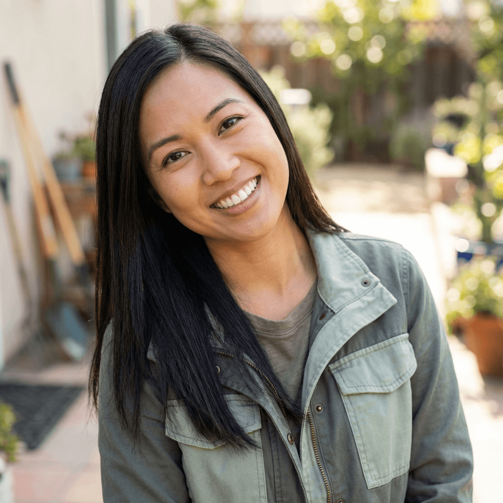 Female homeowner in her late 20s